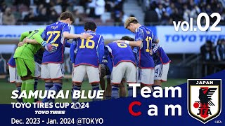 Team Cam vol.02｜タイ代表戦の舞台裏｜＠TOKYO  Dec 2023 - Jan 2024｜SAMURAI BLUE