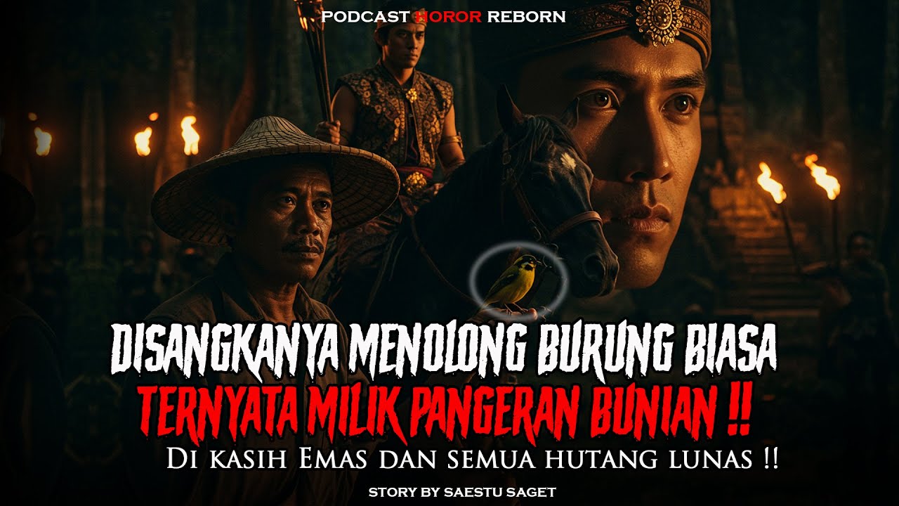 Menyelamatkan Burung Pangeran Bunian Petani ini Dikasih Imbalan Emas Dan Semua Hutang Lunas