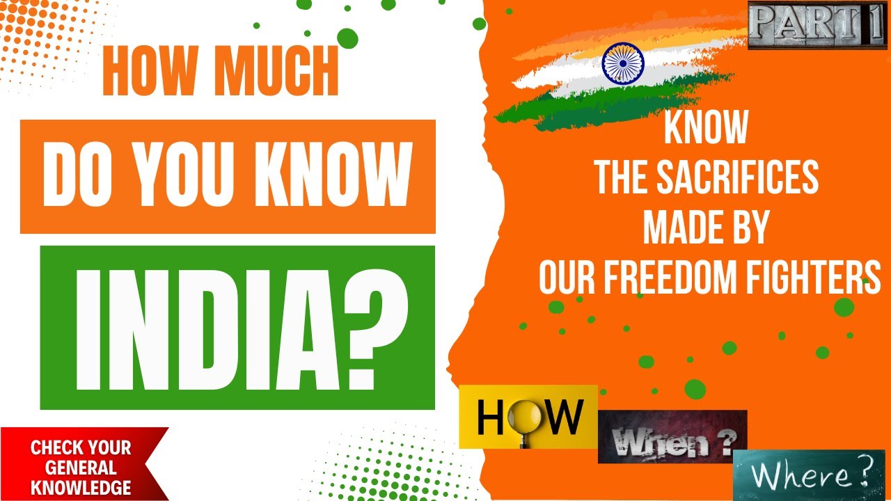 GK Quiz on Freedom Fighters of India |Freedom Fighters of India GK ...