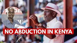 LISTEN WHAT PRESIDENT RUTO SPEAK AFTER KTN JOURNALIST KIPROTICH ABDUCTED AND RELEASED IN MASINGA DAM