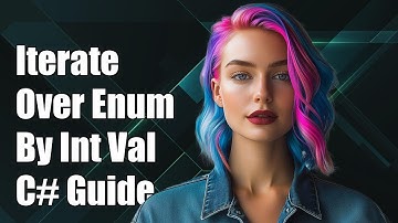 How to Iterate Over an Enum by Int Value in C# - Step-by-Step Guide