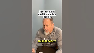 I just caught my tenant subletting my property#realestateinvesting #realestate #tenant #landlord