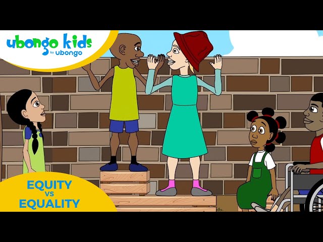 What is EQUITY? | At School with the Ubongo Kids | Black cartoons for kids