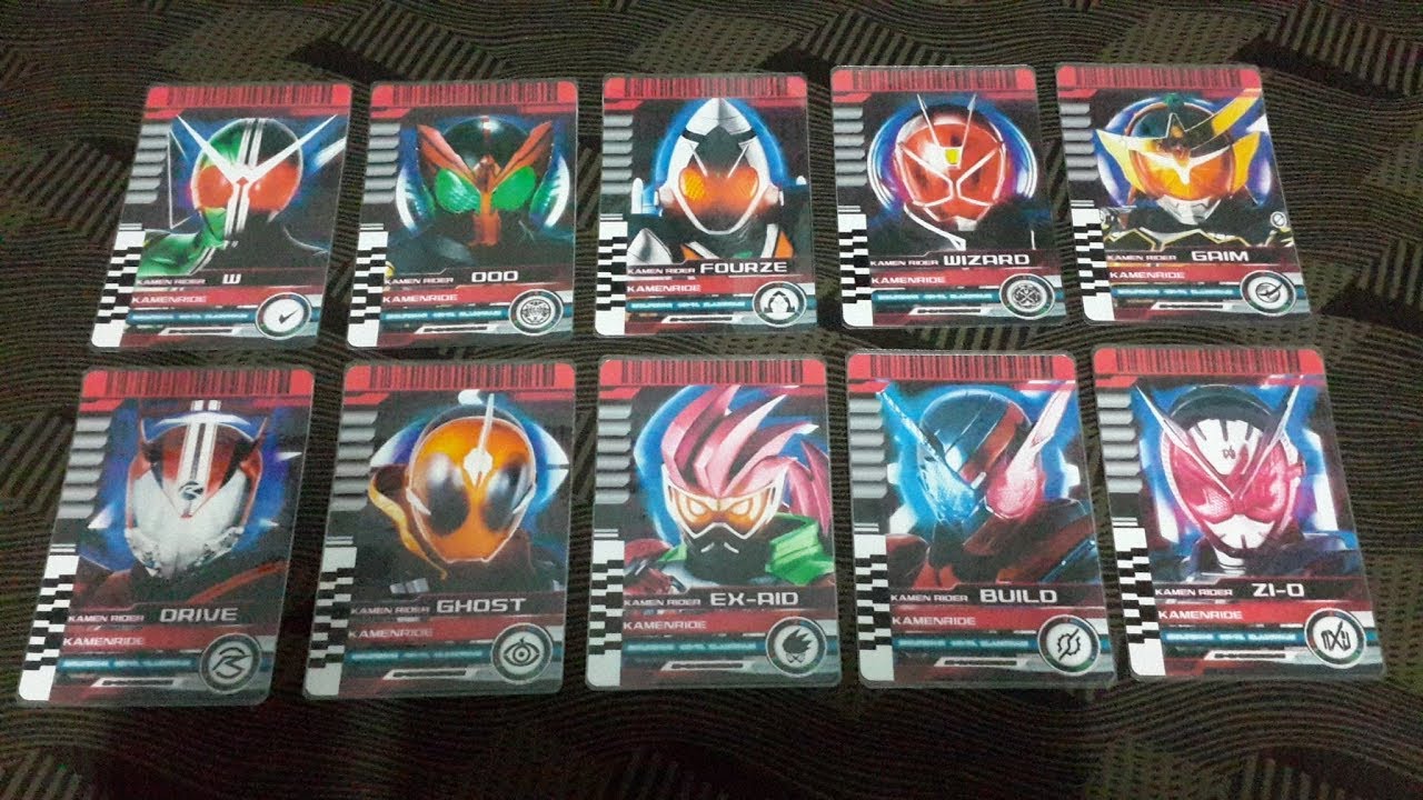 Kamen Rider Decade Cards How To Make By 00epyon1794