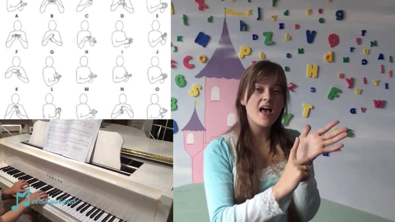 The Alphabet Song Makaton Sign Language YouTube