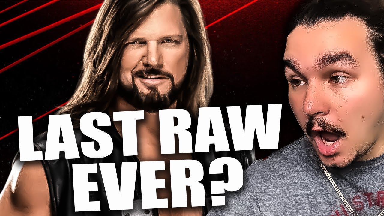 🔴 MONDAY NIGHT RAW WATCH ALONG|AJ STYLES FINAL RAW?