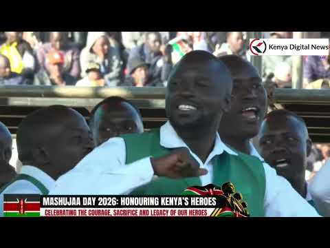 Historic Mashujaa Day!! Watch full Uasin-Gishu stadium full as thousands attends the ceremony