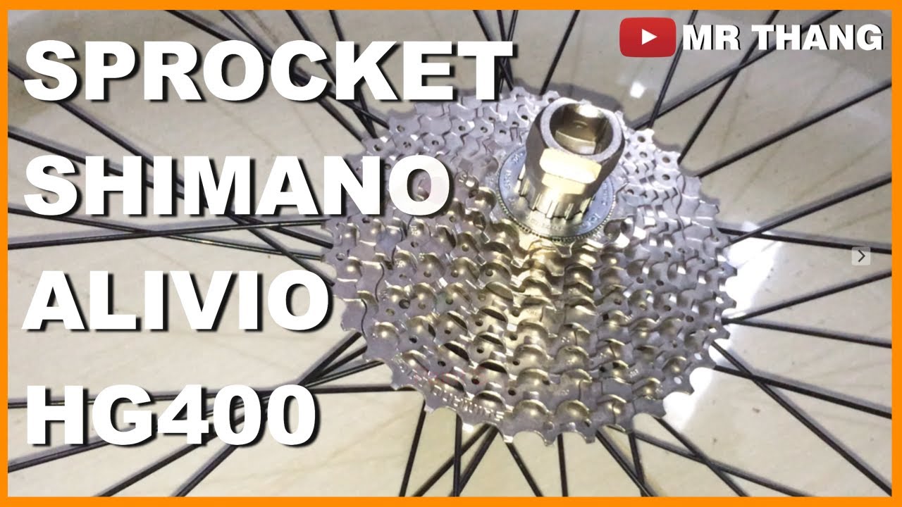 UNBOXING \u0026 Review Sprocket Shimano Alivio HG400 9 Speed 11-34T | #SEPEDAVLOG