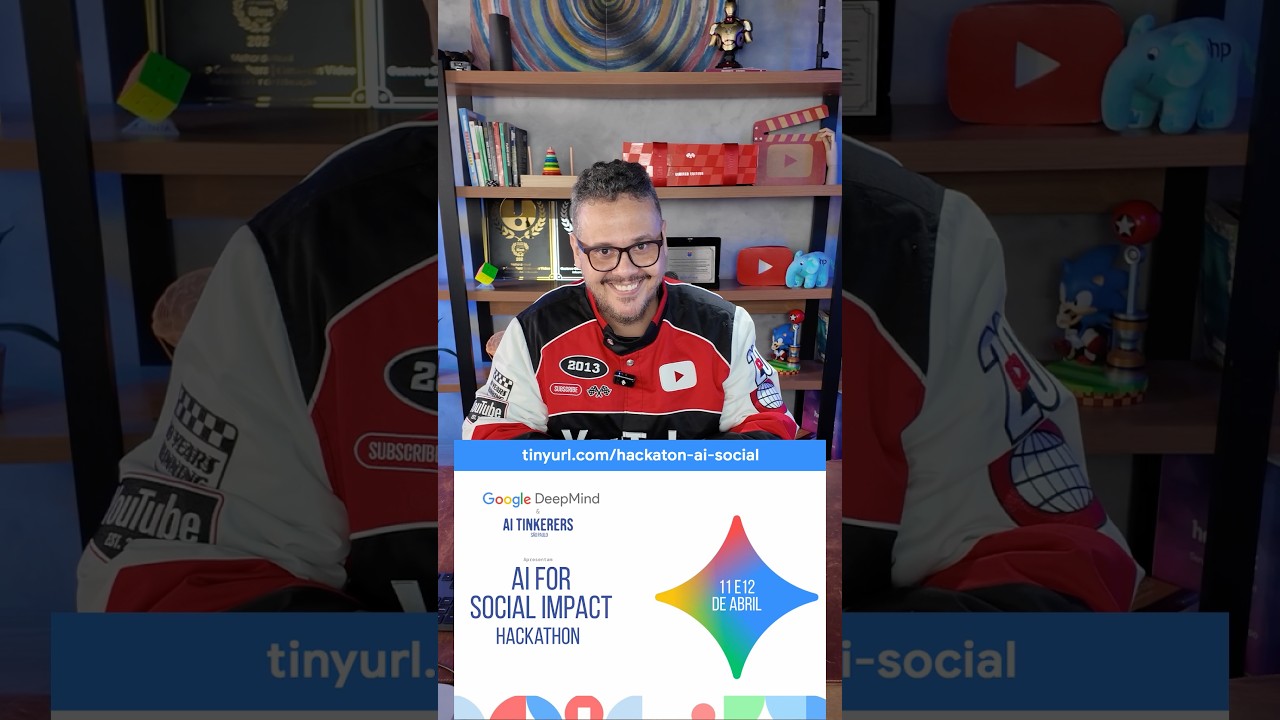 Participe do Hackaton no escritório do Google em SP para soluções de Impacto Social com IA 🖖🤓