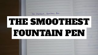 The Smoothest Fountain Pen - Is it Mont Blanc, Pilot, Sailor, Pelikan or Visconti #luxury #montblanc