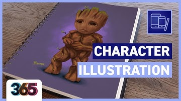 🙊 Character Illustration | Procreate CC Tutorial #115/365