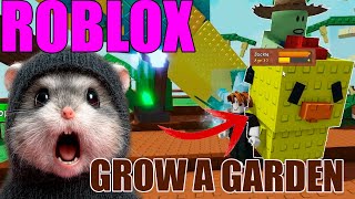 Roblox Grow a Garden – I BROKE THE GAME With a Talking Hamster 🐹💥 screenshot 3