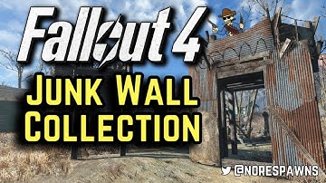 Fallout 4 Mods - Junk Wall Collection