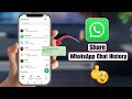 How To Share WhatsApp Chat History to Someone Else