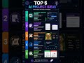 Top 5 AI Project Ideas for Beginners & Students 🚀AI Build in 2026 🤖 5 ML Projects🔥#shorts #trending