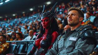 Everyone Avoided The Human Manbut The Most Beautiful Alien Queen The Galaxy Chose To Sit With Him