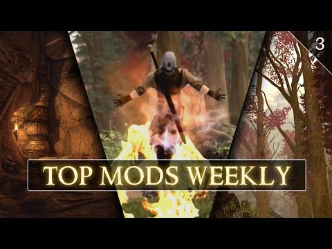 Top Mods Weekly: NEW Textures, Animations and MORE! (Skyrim XBOX)