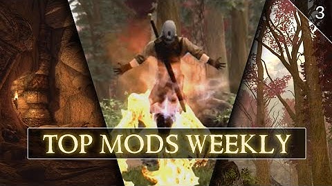 Top Mods Weekly: NEW Textures, Animations and MORE! (Skyrim XBOX)