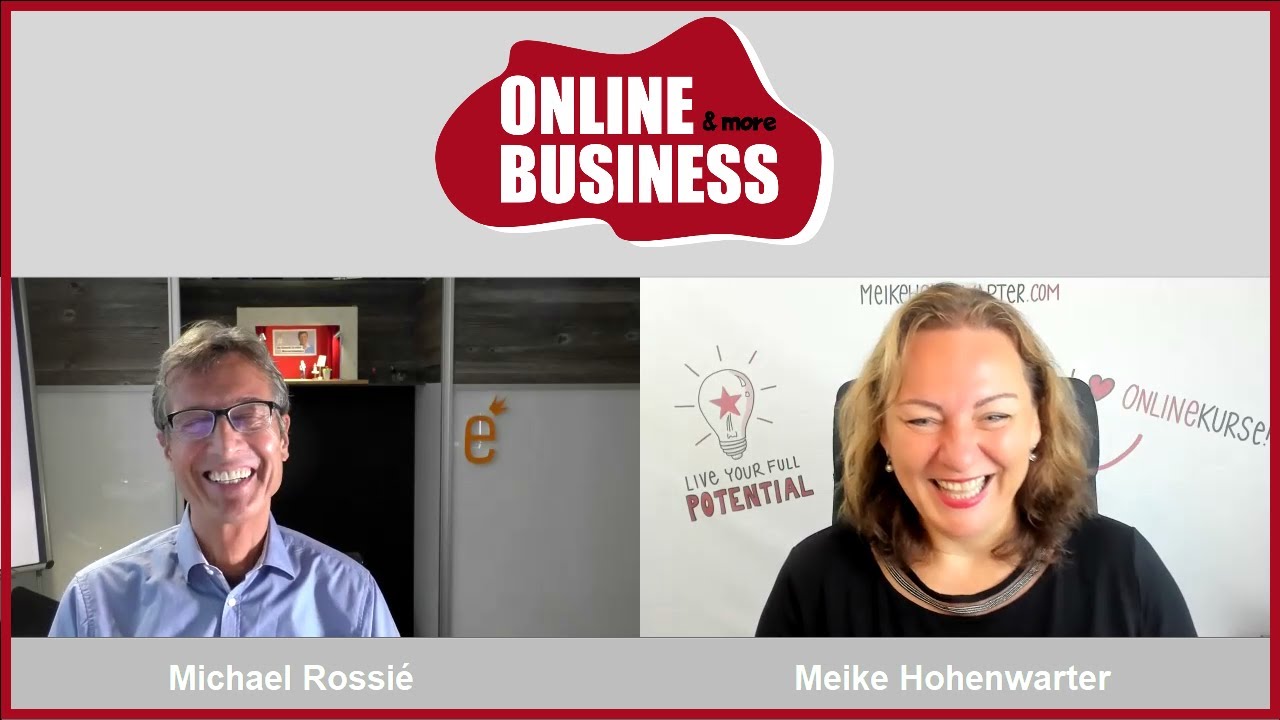 Online Business & more: "Keine Angst vor der Kamera!" - Interview mit Michael Rossié