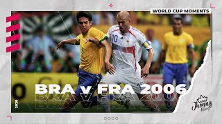 World Cup Moments || Brazil vs France || Quarter-finals World Cup 2006 ||ᴴᴰ