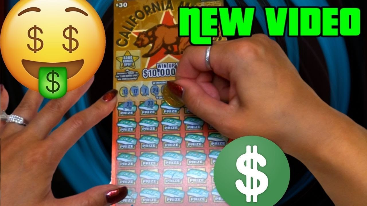 ***30 CALIFORNIA MILLIONS LOTTERY SCRATCHER*** Will our luck change