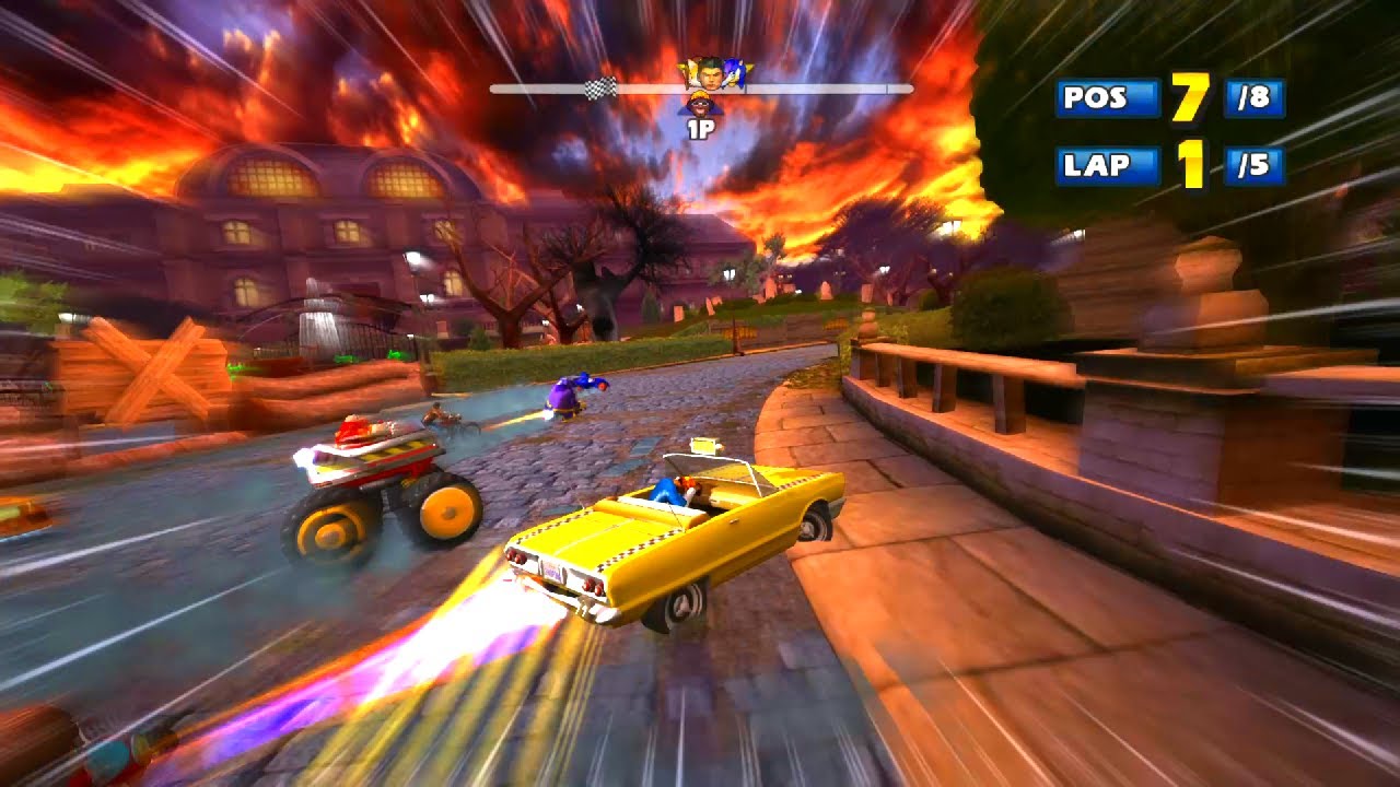 BD JOE Outer Forest 5 Laps Expert (Request) Sonic & Sega All-Stars Racing -PC