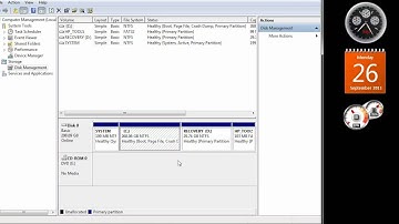 how to make a new partition - windows 7 [HD]