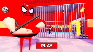 SPIDER - MAN BARRY'S PRISON RUN OBBY ROBLOX