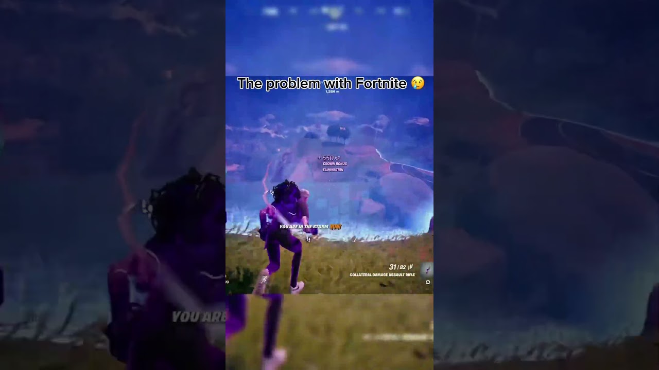 Fortnite needs to get rid melee weapons 😢 