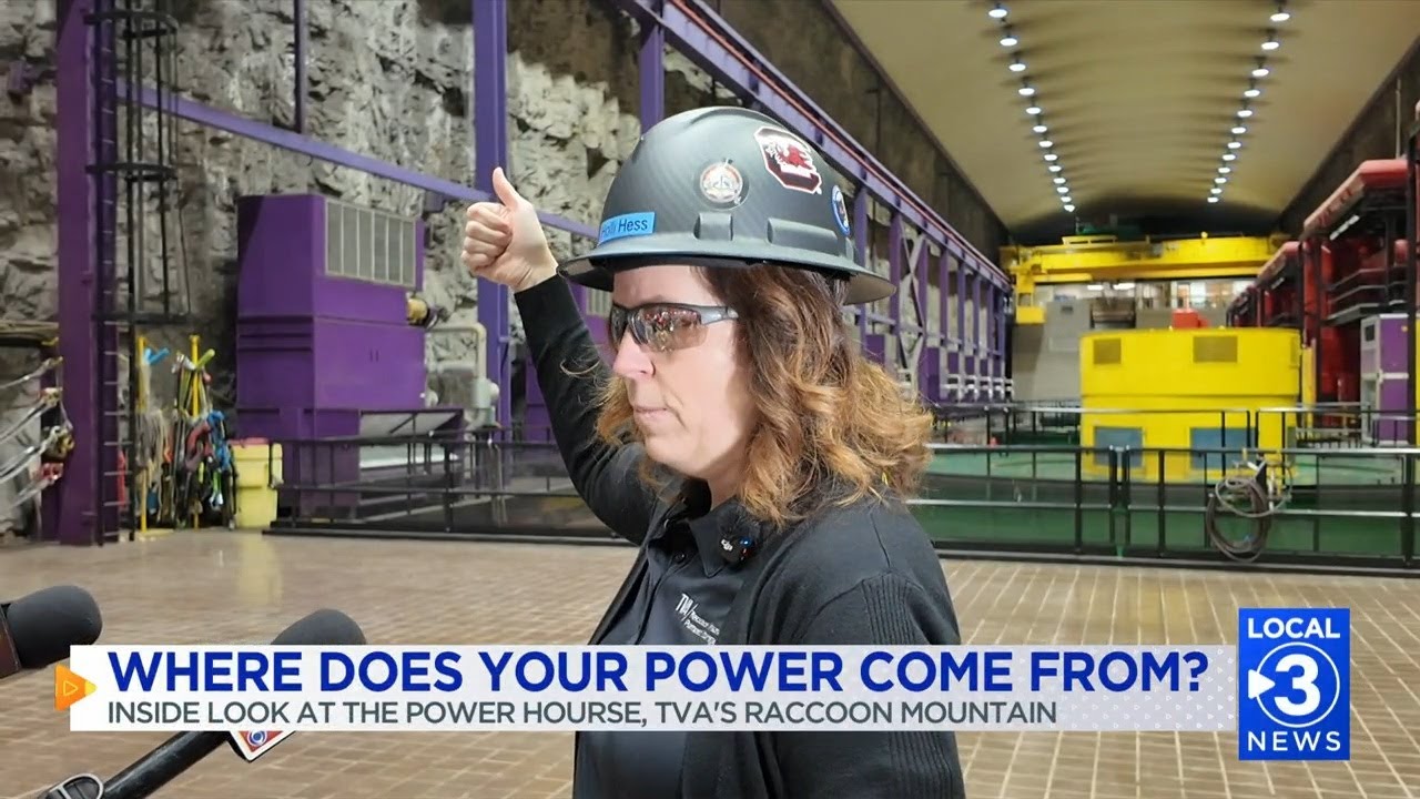 Raccoon Mountain powers up to 1 million homes in the Tennessee Valley, how does it work?