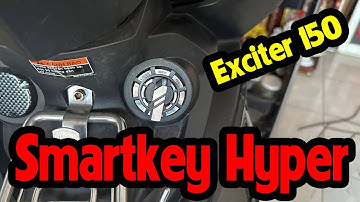 Exciter 150 Lắp Đặt Smartkey Hyper Giá Rất Tốt, Đầy Đủ Chức Năng An Toàn, Núm Khóa Cực Đẹp | CTXMCT