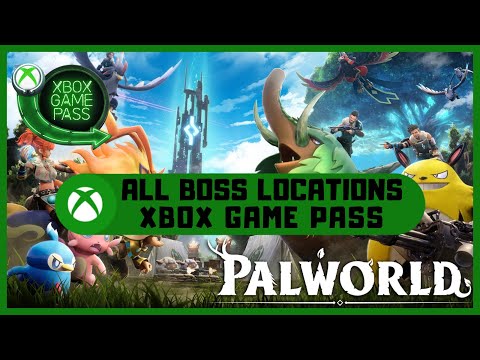 Palworld Xbox All Boss Locations - Achievement Guide Xboxgamepass