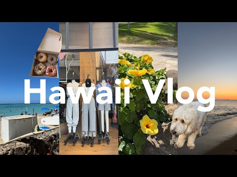 【VLOG】最新!2025年ハワイ旅行🌺初日•2日目の過ごし方 | おすすめグルメやショップ🛍️🏄♀️