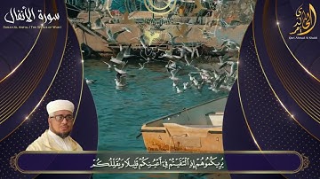 تلاوة خاشعة وماتعة من سورة الانفال | بصوت القارئ الشيخ أحمد الخالدي
