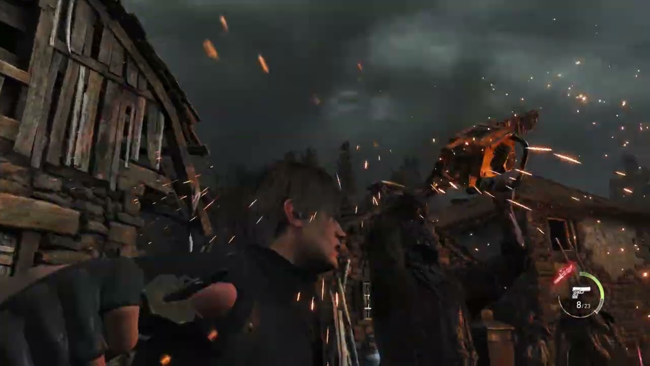 Lore Accurate Leon With RE6 Combat Mechanics in Resident Evil 4