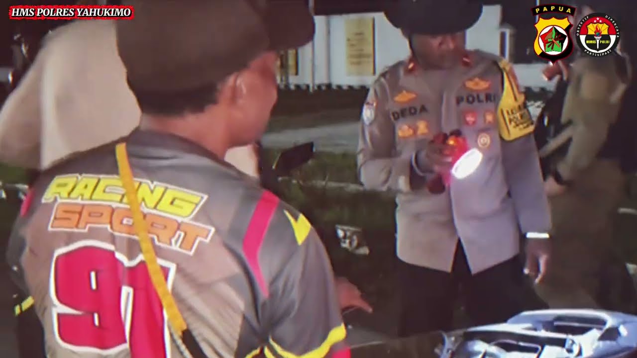 Giat Razia Di Wilayah Hukum Polres Yahukimo