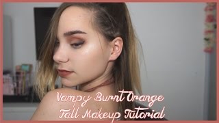 Vampy Fall Makeup Tutorial