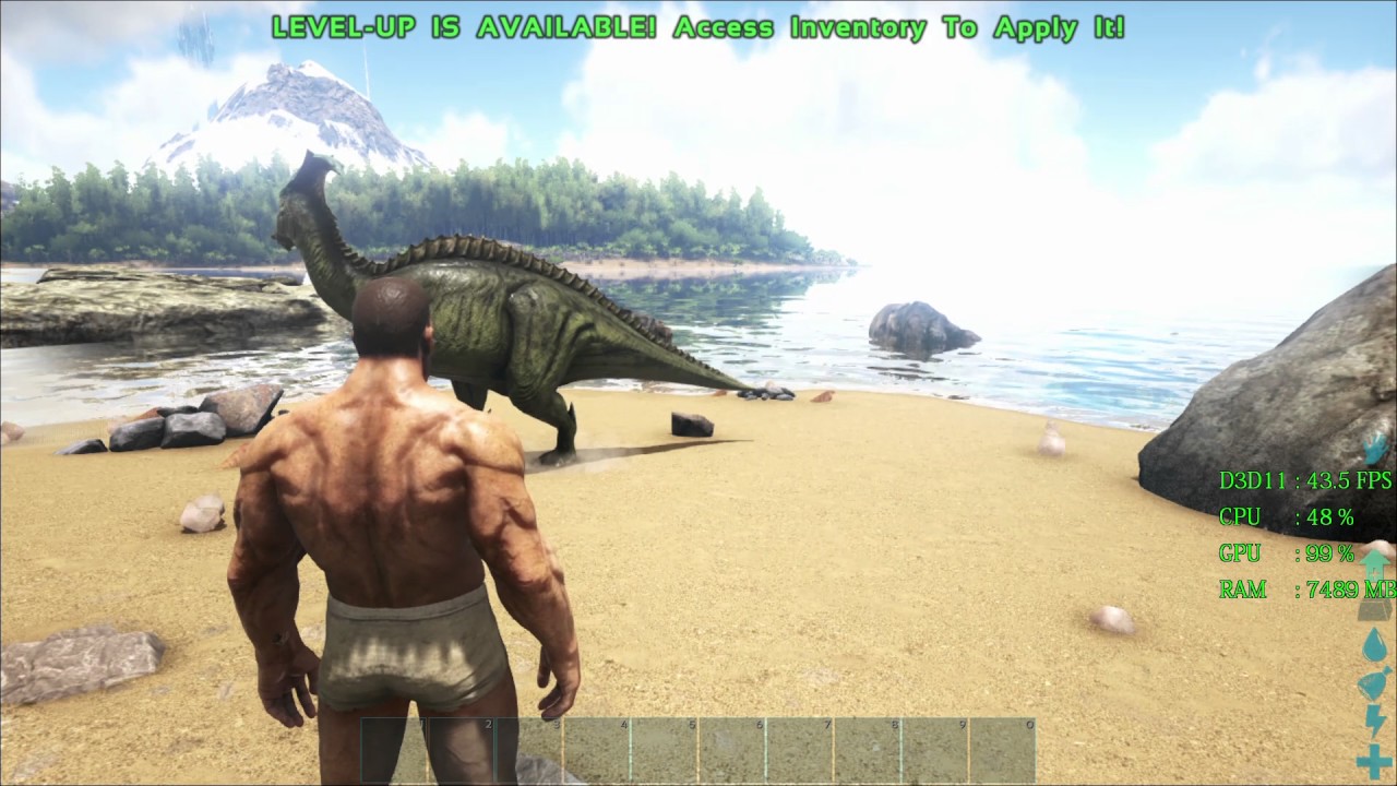 ark survival evolved gtx 1050 ti