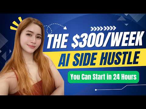 The $300/Week AI Side Hustle Anyone Can Start in 24 Hours