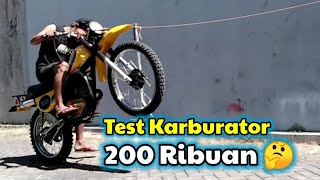 Test Karbu 200 rb an Suzuki TS100ER TS 100 ER 6 SPEED PLAYLIST https bit