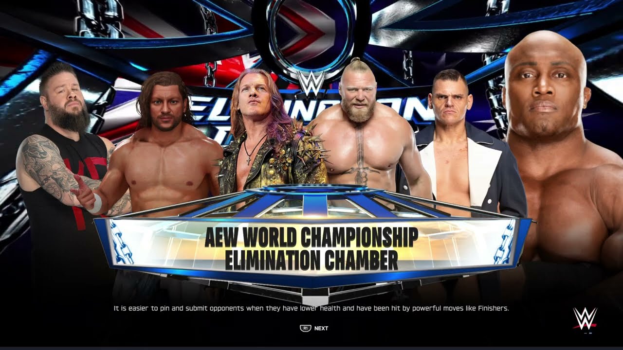 In This Very Ring on YouTube! Elimination Chamber for the AEW World Championship