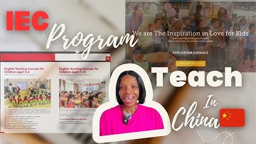 Teach English China|IEC Program |Application Tips|Is it worth it?