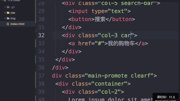 11 3 细节完善1   电商站首页布局   HTML&CSS实战   课时ID 11 3   表严肃
