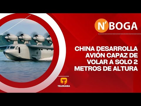China desarrolla avión capaz de volar a solo 2 metros de altura