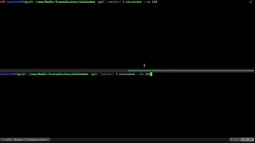 04 Minimodem for Data Trasmission Linux