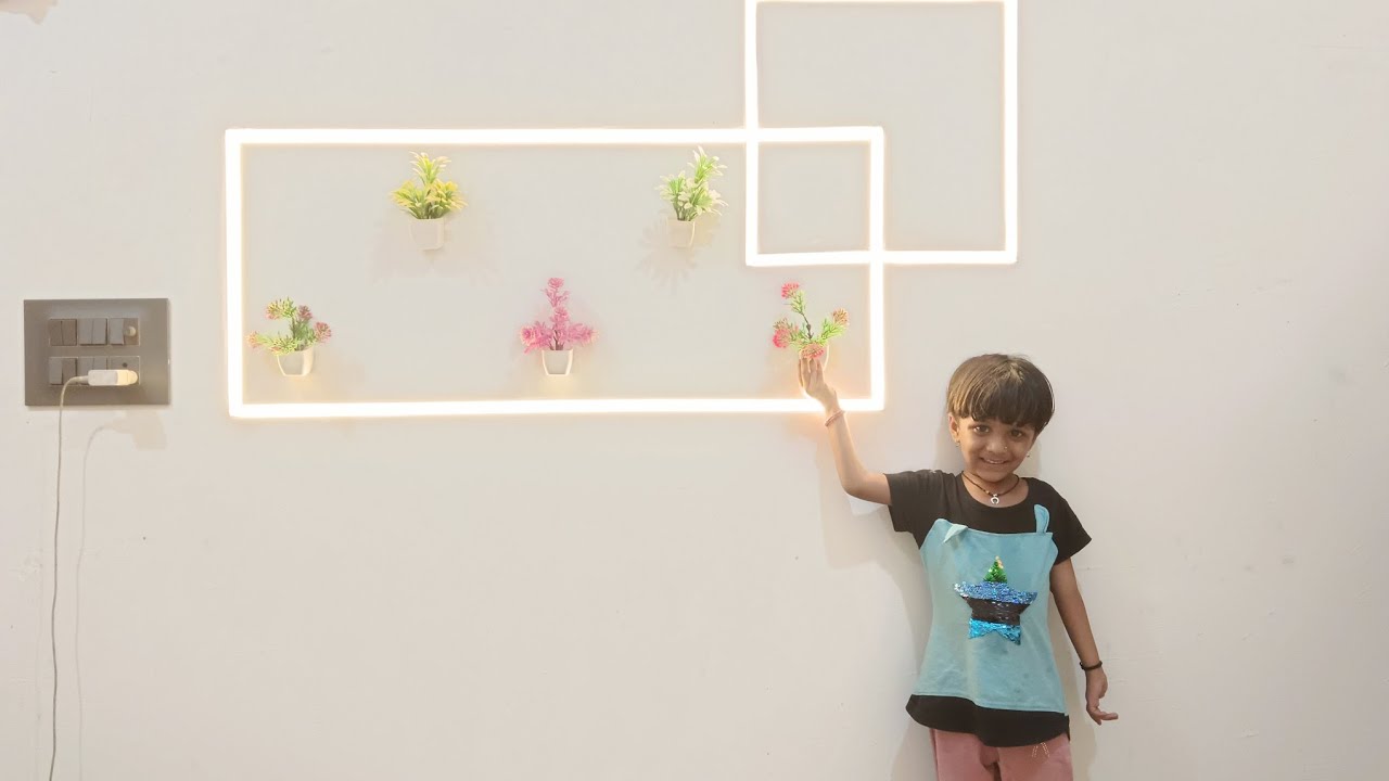 Wall profile light design | how to installation profile light in wall 