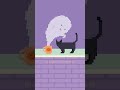 Ghost Meowster👻🐈‍⬛ #cat #animation #shorts