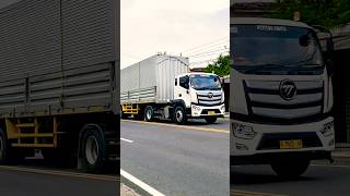 TRUK BESAR TRAILLER FOTON MUATAN BANYAK NGEBUT MELAJU CEPAT #shorts #trending #viral