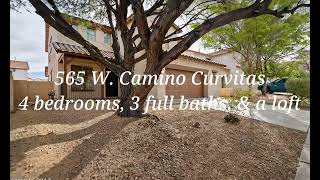 565 W  Camino Curvitas, Sahuarita AZ  85629