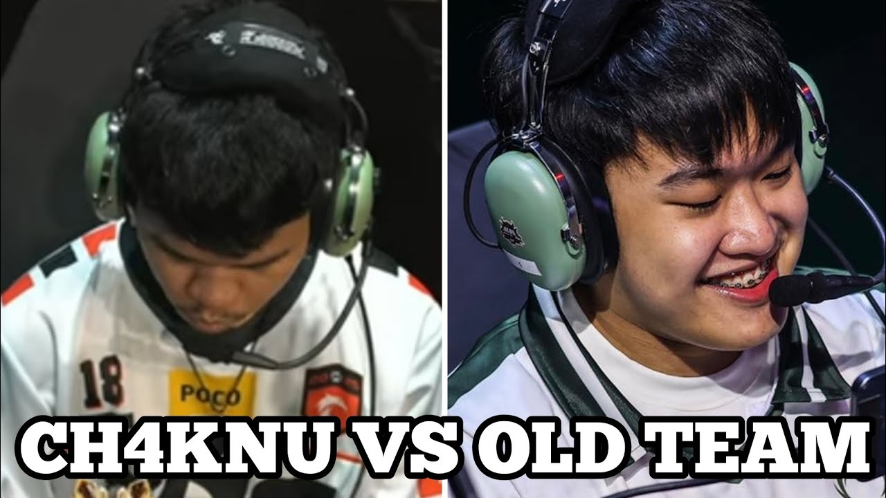CH4KNU WELCOMES BY HIS OLD TEAM IN THE FIRST GAME OF MPL PH S16...🤯